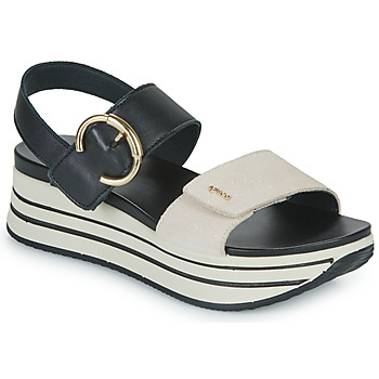 Shoes Women Sandals IgI&CO DONNA SKAY Black / Beige