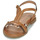Shoes Women Sandals Karston SOBIO Camel / Leopard