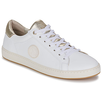 Shoes Women Low top trainers Pataugas Aster F4G White / Gold