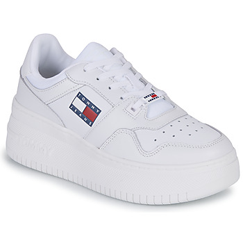 Shoes Women Low top trainers Tommy Jeans TOMMY JEANS RETRO BASKET FLATF White
