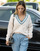 Clothing Women jumpers THEAD. CHARLIE SWEATER Ecru
