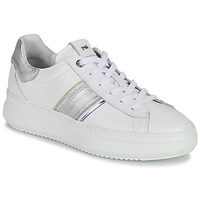 Shoes Women Low top trainers NeroGiardini E306554D-707 White / Silver