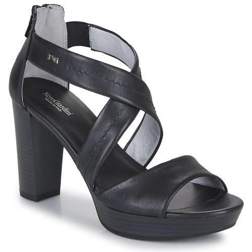 Shoes Women Sandals NeroGiardini E307500D-100 Black