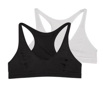 Underwear Girl Sports bras DIM DIM MICRO BRASSIERE PACK X2 Black / White