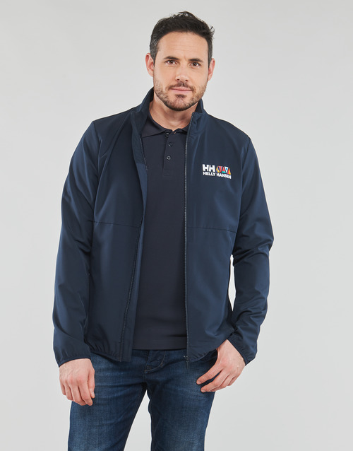 Helly Hansen NEWPORT SOFTSHELL JACKET | Spartoo Men - Blouses Clothing 132,00 Marine delivery - ! € Fast Europe