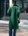 Clothing Women coats THEAD.  Green