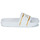 Shoes Women Sliders Fila MORRO BAY LOGO SLIPPER White / Gold