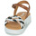 Shoes Girl Sandals Citrouille et Compagnie NASAKO Camel / Multicolour