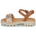 Shoes Girl Sandals Citrouille et Compagnie NASAKO Camel / Gold