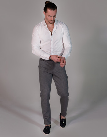 Clothing Men 5-pocket trousers THEAD. BRIAN PANT Grey