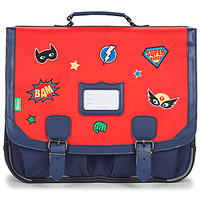 Bags Boy School bags Tann's TRISTAN CARTABLE 41 CM Red / Marine