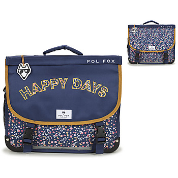 Bags Girl School bags Pol Fox CARTABLE HAPPY BLUE 38 CM Marine