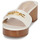 Shoes Women Mules Lauren Ralph Lauren ROXANNE-SANDALS-FLAT SANDAL White