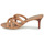 Shoes Women Mules Lauren Ralph Lauren LILIANA-SANDALS-HEEL SANDAL Ecru