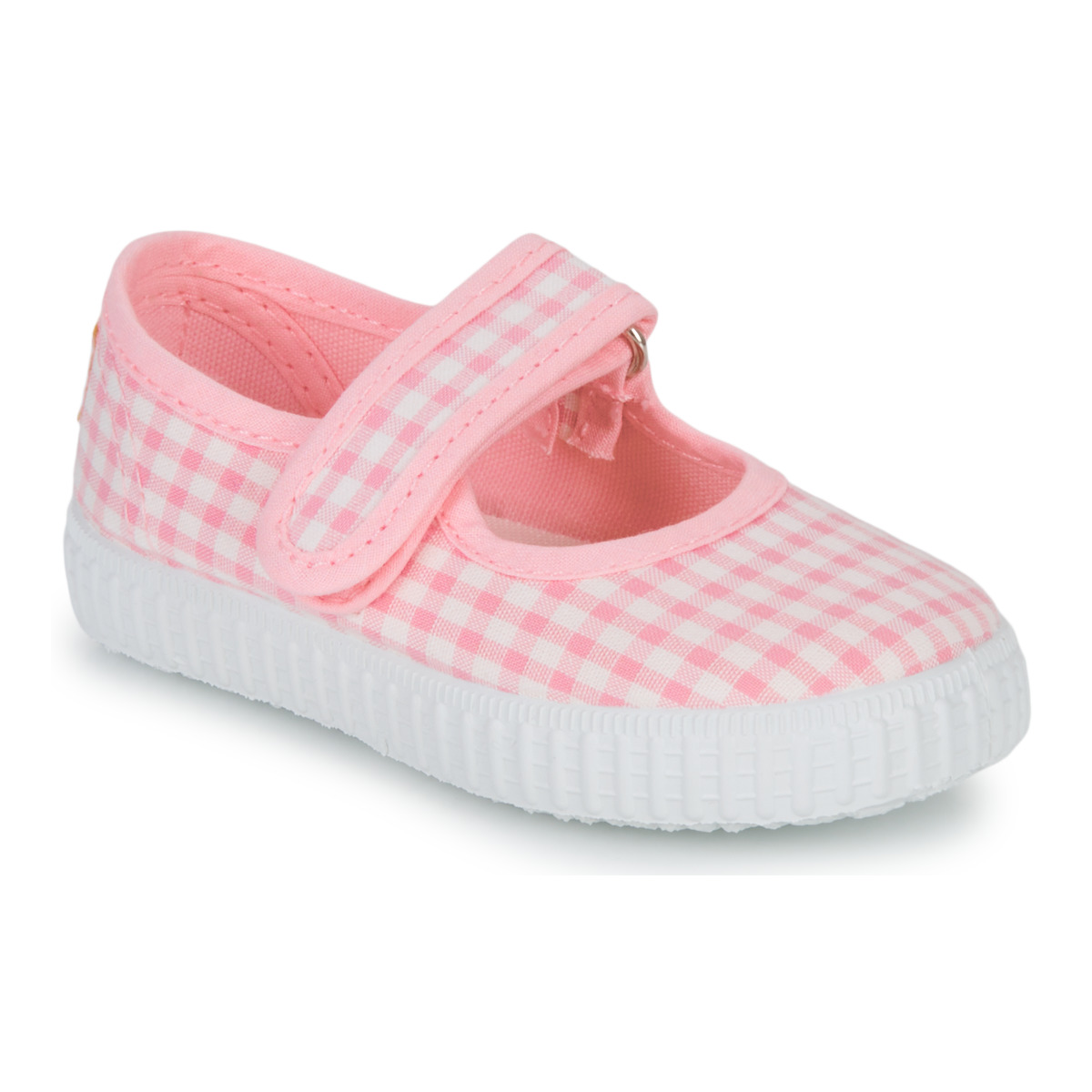 Shoes Girl Ballerinas Citrouille et Compagnie IVALYA Vichy / Pink