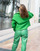 Clothing Women coats THEAD.  Green