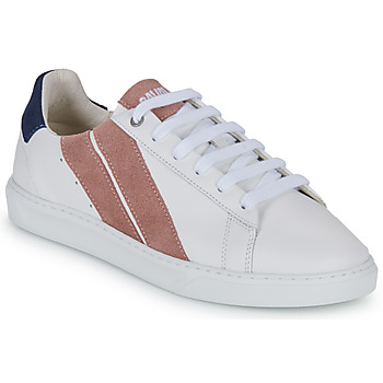 Shoes Women Low top trainers Caval SLASH White / Pink / Marine
