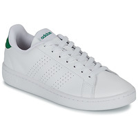 Shoes Low top trainers Adidas Sportswear ADVANTAGE White / Green