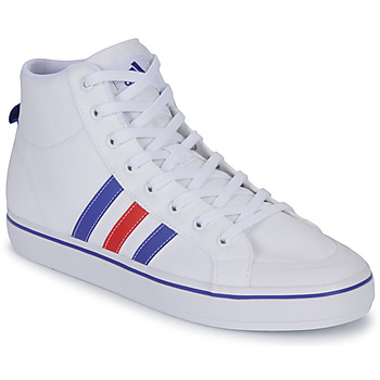 Shoes Men High top trainers Adidas Sportswear BRAVADA 2.0 MID White / Blue / Red