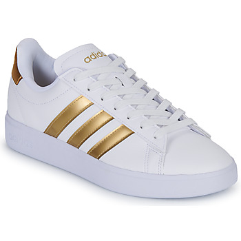 Shoes Women Low top trainers Adidas Sportswear GRAND COURT 2.0 White / Gold