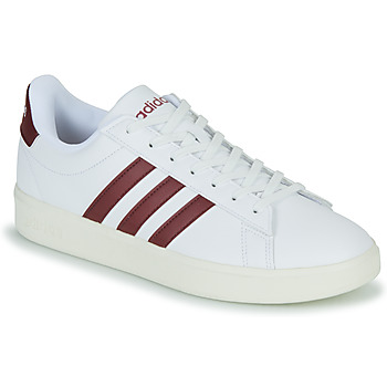 Shoes Low top trainers Adidas Sportswear GRAND COURT 2.0 White / Bordeaux