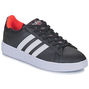 Shoes Men Low top trainers Adidas Sportswear GRAND COURT 2.0 Black / Red