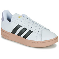 Shoes Women Low top trainers Adidas Sportswear GRAND COURT ALPHA White / Black / Grey