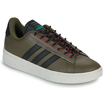 Shoes Men Low top trainers Adidas Sportswear GRAND COURT ALPHA Grey / Black