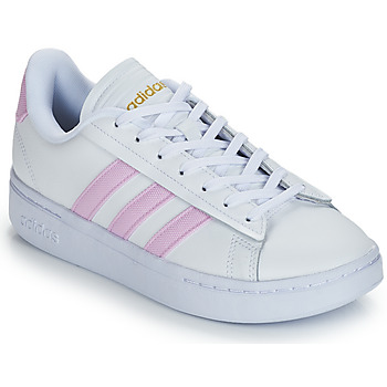 Shoes Women Low top trainers Adidas Sportswear GRAND COURT ALPHA White / Pink