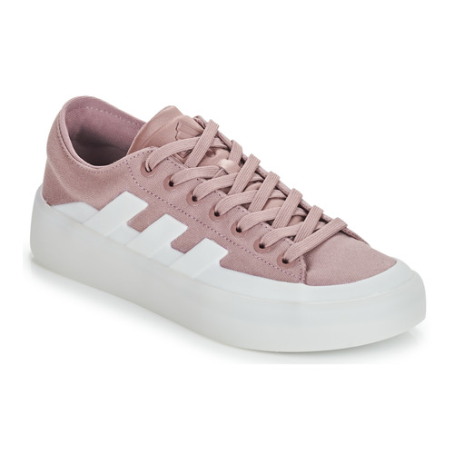 Shoes Women Low top trainers Adidas Sportswear ZNSORED Aubergine