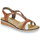Shoes Women Sandals Rieker V3657-81 Cognac