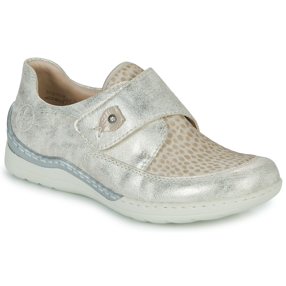 Shoes Women Low top trainers Rieker 48951-90 Grey