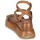 Shoes Women Sandals Airstep / A.S.98 REAL BUCKLE Camel
