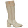 Shoes Women Boots Airstep / A.S.98 ENIA HI Beige
