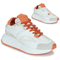 Shoes Women Low top trainers Airstep / A.S.98 4EVER White / Orange