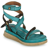 Shoes Women Sandals Airstep / A.S.98 LAGOS 2.0 Turquoise / Brown