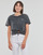 Clothing Women short-sleeved t-shirts Vans JUNIOR V WASH KNOT TEE Black