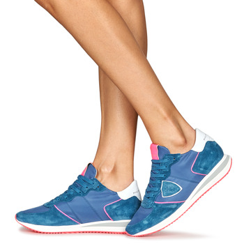 Philippe Model TRPX LOW WOMAN Blue / Pink