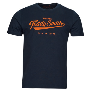 Clothing Men short-sleeved t-shirts Teddy Smith T-GOJO MC Marine