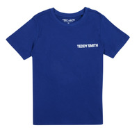 Clothing Boy short-sleeved t-shirts Teddy Smith T-REQUIRED MC JR Blue