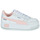 Shoes Women Low top trainers Puma CARINA White / Pink