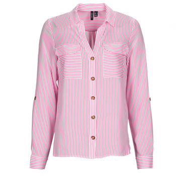Clothing Women Shirts Vero Moda VMBUMPY L/S SHIRT NEW NOOS Pink