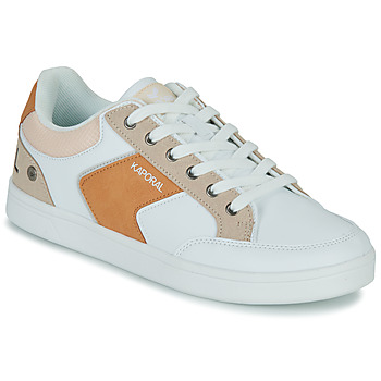 Shoes Men Low top trainers Kaporal DRAGLOW White / Orange