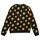 Clothing Girl sweaters Vans SUNFLORAL CREW Black / Yellow