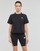 Clothing Women short-sleeved t-shirts Adidas Sportswear 3S CR TOP Black