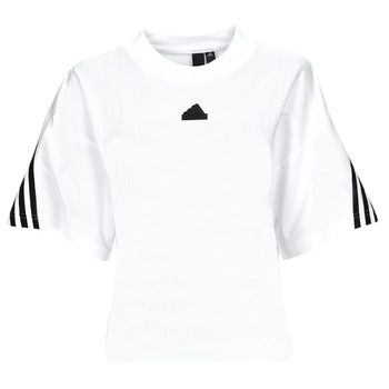 Clothing Women short-sleeved t-shirts Adidas Sportswear FI 3S TEE White