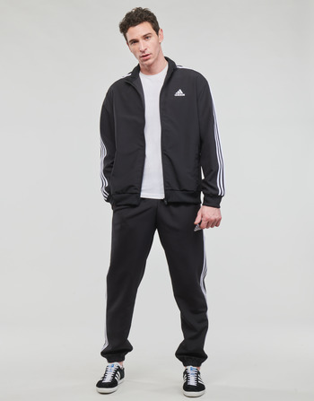 Clothing Men Tracksuits Adidas Sportswear 3S WV TT TS Black