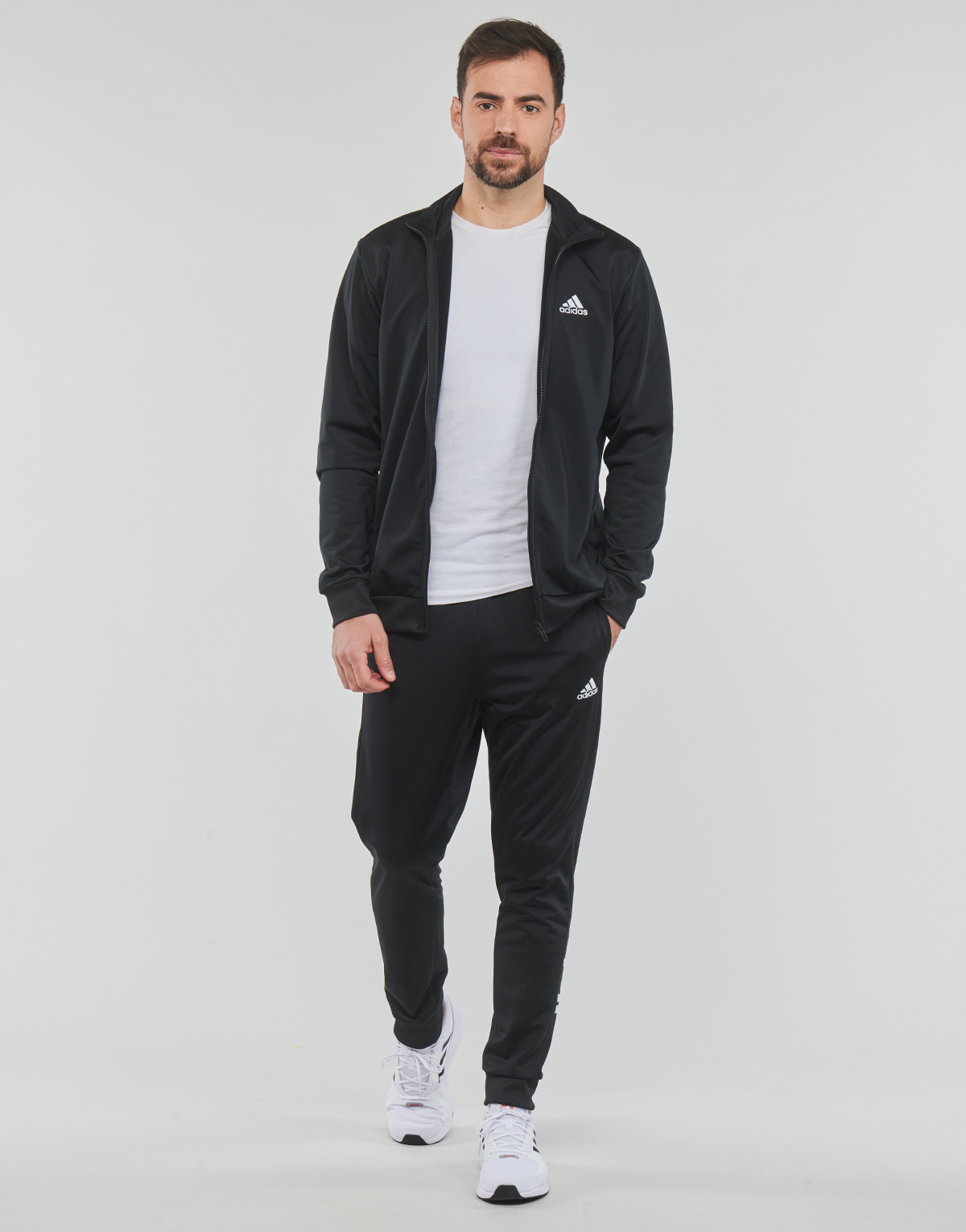 Clothing Men Tracksuits Adidas Sportswear LIN TR TT TS Black