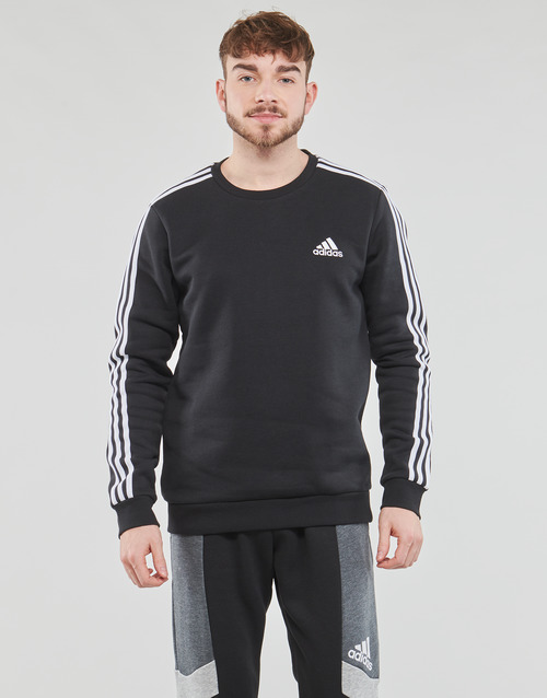 Adidas Sportswear 3S FL SWT Black - Fast delivery | Spartoo Europe ! -  Clothing sweaters Men 61,00 €