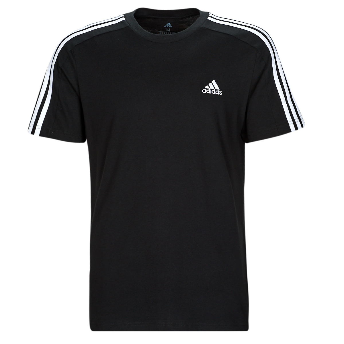 Clothing Men short-sleeved t-shirts Adidas Sportswear 3S SJ T Black